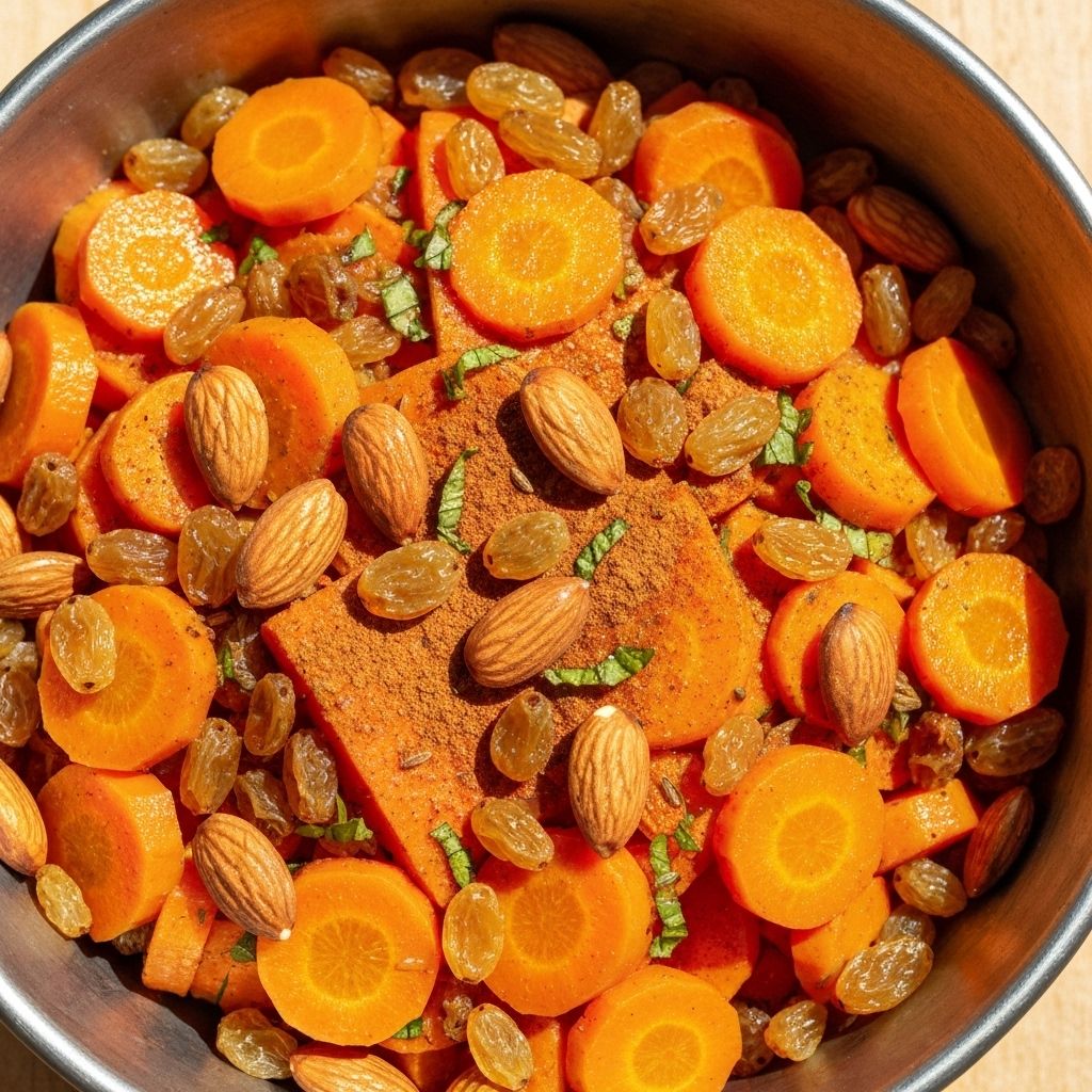 Salada de Cenoura Marroquina