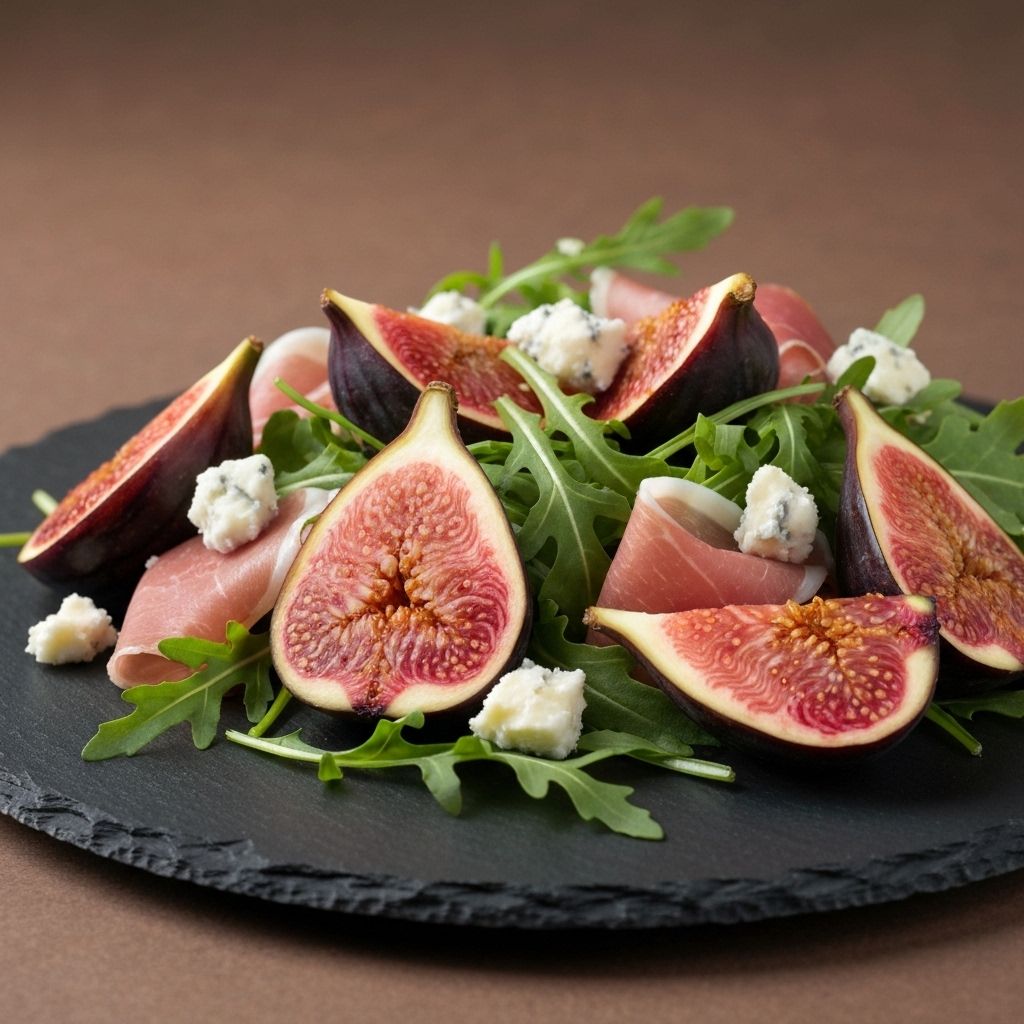 Salada de Figo com Prosciutto