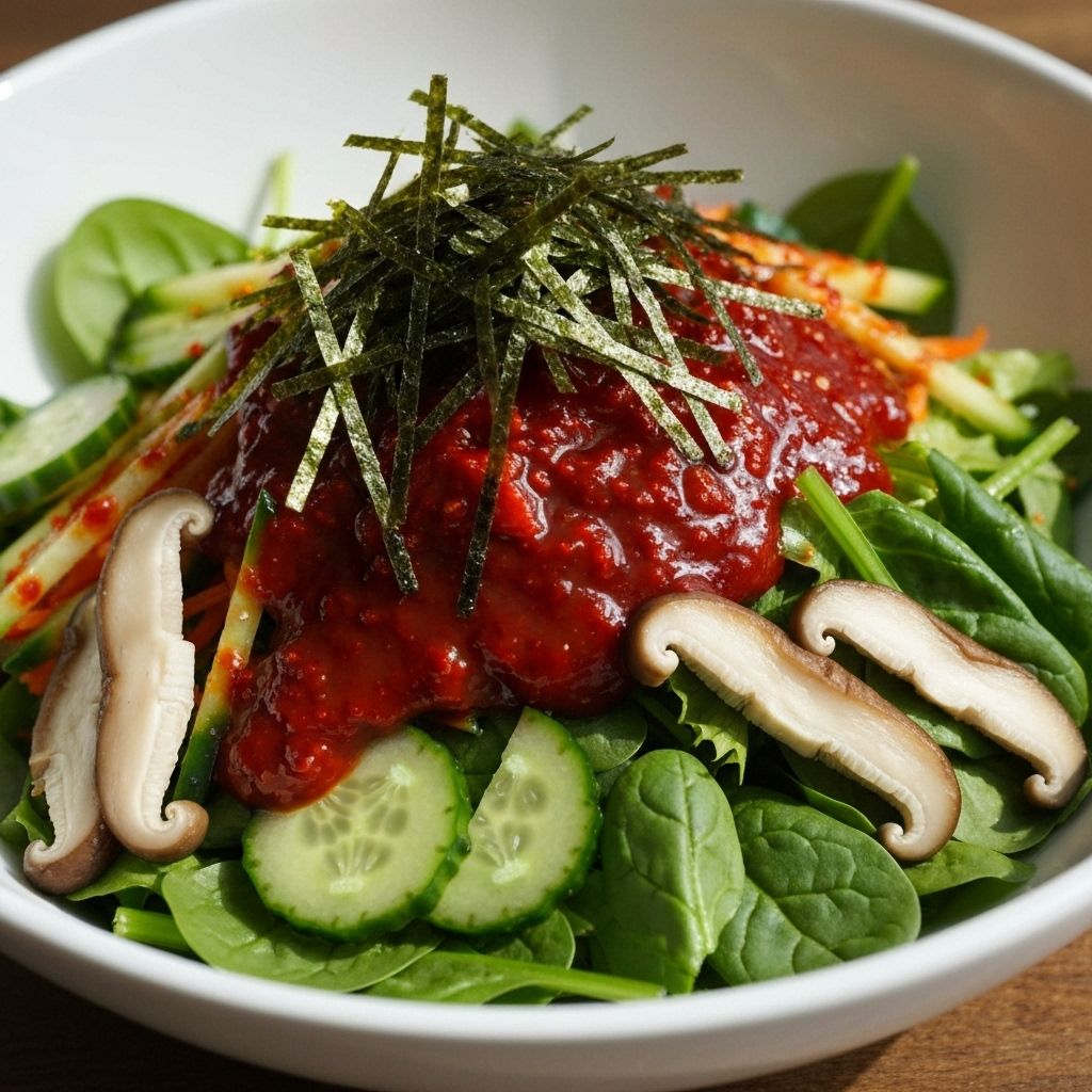 Salada de Gochujang