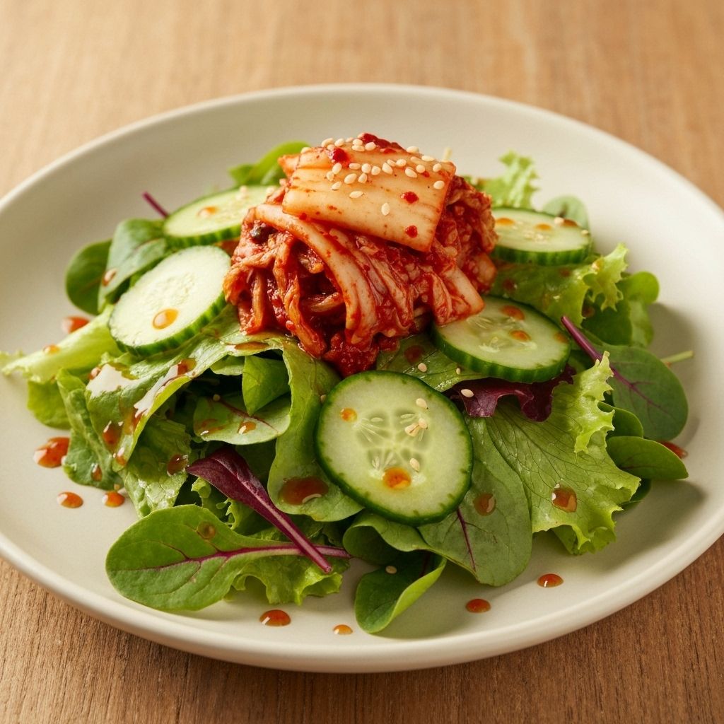 Salada de Kimchi