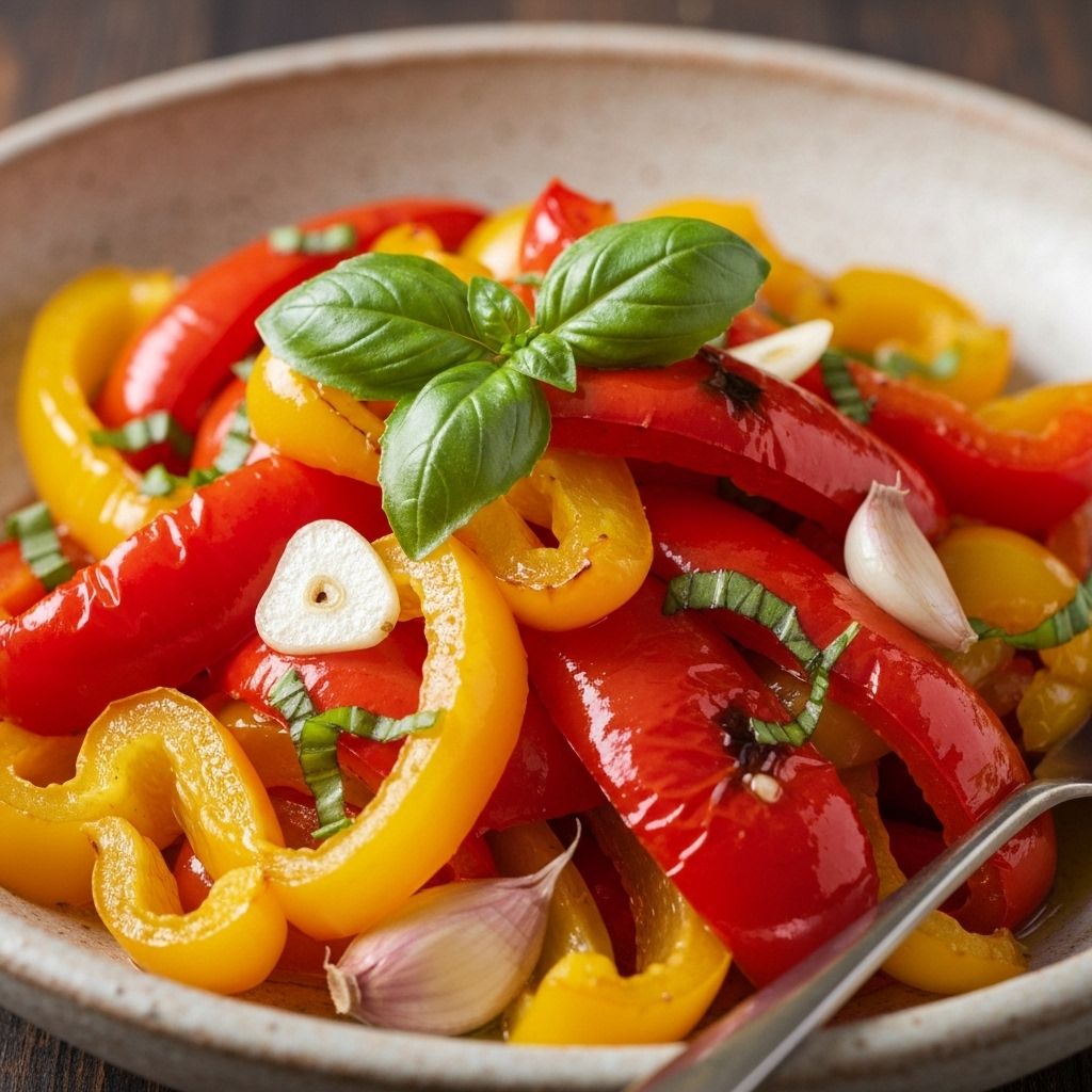 Salada de Pimentão Assado